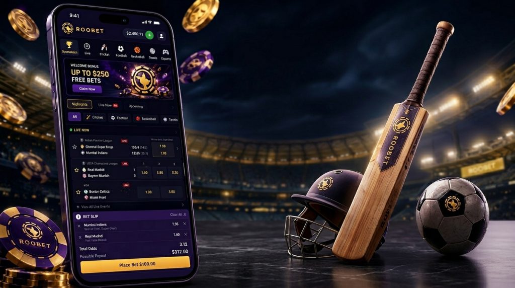 Bet on Sport with Roobet Mobile